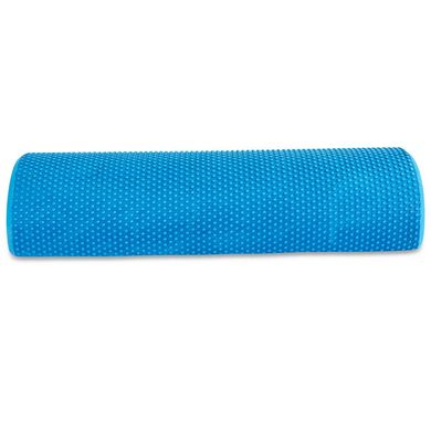 Роллер массажный для йоги (полуцилиндр) l-45см d-15см FI-6285-45, Синий