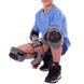Защита для роликов детская (наколенники налокотники перчатки) HYPRO SK-6968, Серый S (3-7 лет)