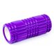 Ролик для йоги, пилатеса, фитнеса 45х14 см YR-4514, Фиолетовый