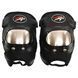 Комплект мотозащиты наколенники и налокотники PRO-BIKER M-9334 черный-желтый