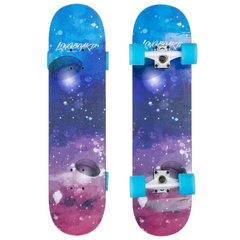 Классический скейтборд в сборе (роликовая доска) SK-1246-1, Фиолетовый