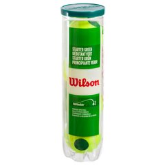 Теннисные мячи WILSON STARTER PLAY GREEN (4шт) WRT137400