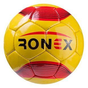 Мяч футбольный DXN Ronex( JM-1), желто/красный. RX/J1-YDX-R