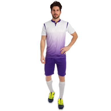 Форма футбольная (футболка, шорты) SP-Sport Brill фиолетовая CO-16004, рост 170-175