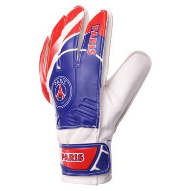 Перчатки вратарские BALLONSTAR с символикой футбольного клуба PARIS SAINT-GERMAIN FB-0187-2 размер 9