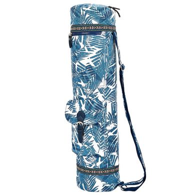 Сумка-чехол для коврика для йоги 16смх70см Yoga bag FODOKO FI-6972-3, Синий