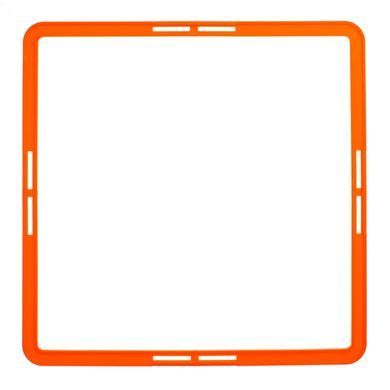 Сітка тренувальна Квадрат для розвитку координації 1 штука HEXAGON Agility Grid Zelart C-1411 колір помаранчевий