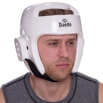 Шлем для тхэквондо DAEDO белый BO-5925-W, L