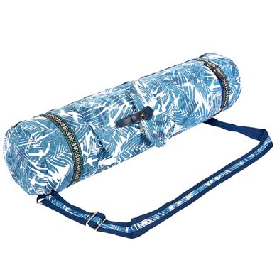 Сумка-чехол для коврика для йоги 16смх70см Yoga bag FODOKO FI-6972-3, Синий
