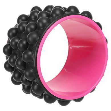 Колесо для йоги масажне Wheel Yoga Zelart FI-6205 колір блакитний