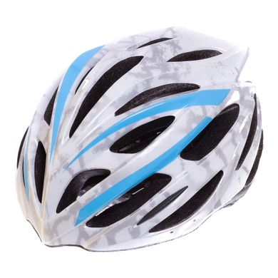 Велосипедный шлем кросс-кантри с механизмом регулировки Zelart HB31, Белый M (55-58)
