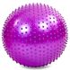 Мяч для фитнеса (фитбол) массажный 55см Zelart FI-1986-55, Фиолетовый