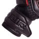 Футбольные перчатки с защитными вставками на пальцы черные FB-883, 10