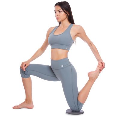 Подставка под колено и локоть для йоги (20*2 см) FI-1585, серый