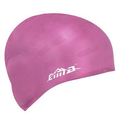 Шапочка для плавания силиконовая на длинные волосы CIMA PL-2989 цвет белый
