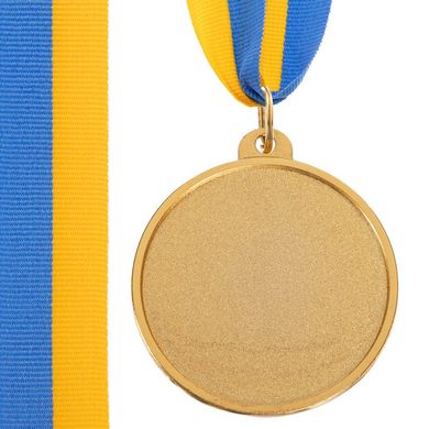 Медаль спортивная с лентой BOWL d=50 мм C-3180, 1 место (золото)
