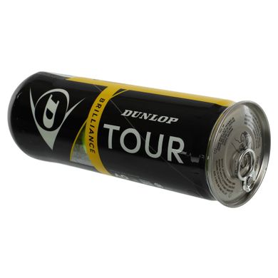 Мячи для большого тенниса DUNLOP TOUR BRILLIANCE DL601326 3шт салатовый