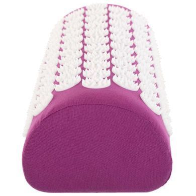 Валик масажний (Acupressure mat) Аплікатор Кузнєцова Zelart FI-1710 колір малиновий