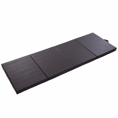 Коврик-мат спортивный складной для упражнений Exercise mat Zelart MAT FI-3564 размер 180x60x5см черный