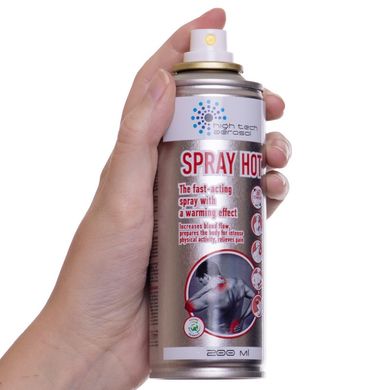 Разогревающий спрей для мышц Zelart HTA SPRAY HOT VP-7279 200мл