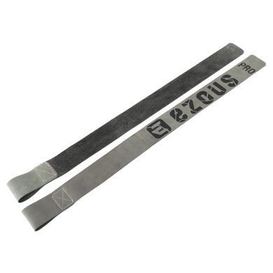 Лямки для тяги LEATHER LIFTING STRAP EZOUS B-08 цвет серый