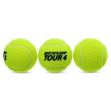 Мячи для большого тенниса DUNLOP TOUR BRILLIANCE DL601326 3шт салатовый