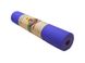 Коврик для йоги и фитнеса TPE 2 слоя 6мм фиолетовый-светло-фиолетовый 5415-2VV