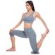 Подставка под колено и локоть для йоги (20*2 см) FI-1585, серый