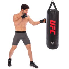 Мешок боксерский Цилиндр PVC h-117см UFC Standard UHK-69746, Черный