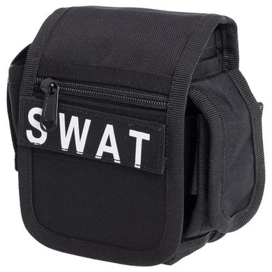 Тактическая сумка на пояс (15 х 11,5 х 6 см) SWAT, Черный