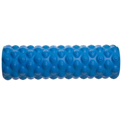 Ролер масажний циліндр (ролик мфр) 45см Grid Bubble Roller Zelart FI-6672-BUBBLE колір салатовий
