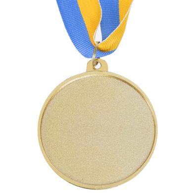 Спортивная медаль для соревнований с лентой d=6,5 см C-3174, 1 место (золото)