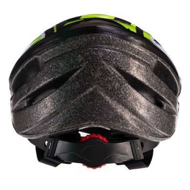 Шлем защитный велошлем с механизмом регулировки HB13, Салатовый М (55-58)
