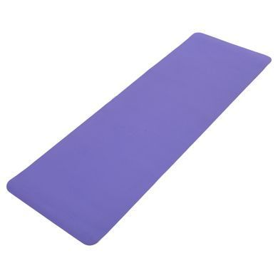 Килимок для йоги та фітнесу TPE двошаровий Zelart FI-3046-650 колір фіолетовий-рожевий