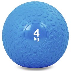 Мяч для кроссфита и фитнеса слэмбол рифленый Record SLAM BALL FI-5729-4