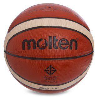 Мяч баскетбольный MOLTEN BGG7X размер 7 оранжевый