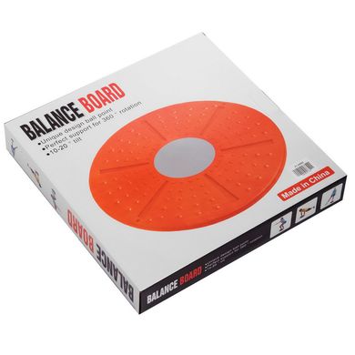 Диск балансировочный с лабиринтом BALANCE BOARD d=36 см FI-0495, Черный