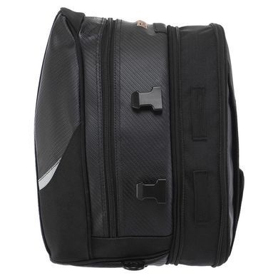 Сумка на бак мотоцикла на магнітах Tank Bag ROUGH and ROAD Z43 23x20+7x34см чорний