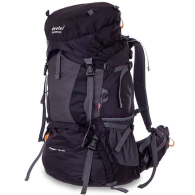 Рюкзак для туризма 80 л каркасный DEUTER G70-10, Черный