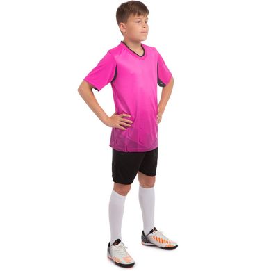 Футбольная форма подростковая SP-Sport Rhomb розовая 11B, рост 120
