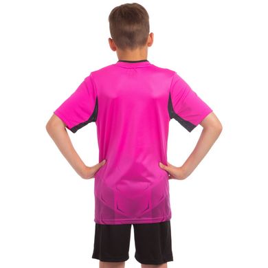 Футбольная форма подростковая SP-Sport Rhomb розовая 11B, рост 120