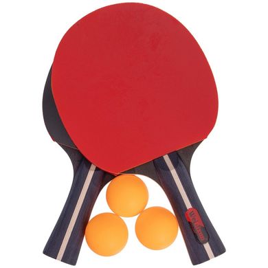 Набор для настольного тенниса 2 ракетки, 3 мяча с чехлом WEINIXUN MT-2103