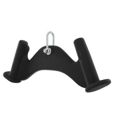 Рукоятка для тяги з вузьким хватом Pull Down Handle нековзне покриття Mdbuddy TA-5391 43,5 см чорний