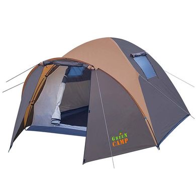 Палатка четырехместная туристическая Green Camp 1004