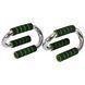 Упоры для отжиманий 2штуки Zelart FI-3971 PUSH-UP BAR 11x21см серый-черный-красный