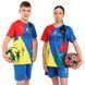 Форма футбольна дитяча RONALDO 7 Zelart CO-7365 розмір 20, зріст 125-130 колір синій