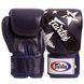 Боксерські рукавиці шкіряні FAIRTEX BGV1N розмір 10 унції колір синій-чорний