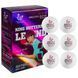 Шарики для настольного тенниса Butterfly King 3*, 40+мм, 6шт, белый. BB-2508