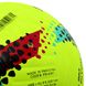 Мяч футбольный HYBRID SOCCERMAX FB-4361 цвет желтый-синий