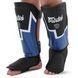 Защита голени и стопы для единоборств FAIRTEX BO-9486 размер S цвет черный-синий